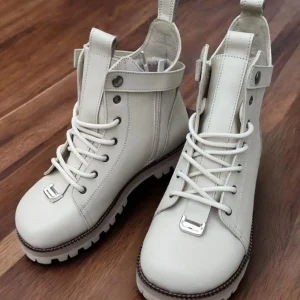 Custom Orthopedic Leather Boots For Women Anatomical Suede